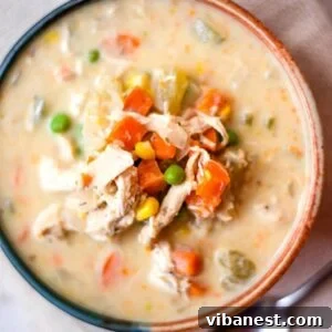 Wholesome Crockpot Chicken Pot Pie 4 chicken pot pie stew