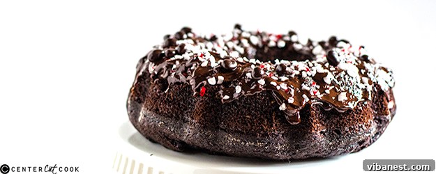 chocolate peppermint bundt cake 1