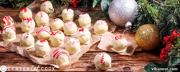 candy-cane-truffles-1.jpg Festive Candy Cane Truffles - A delightful Christmas treat