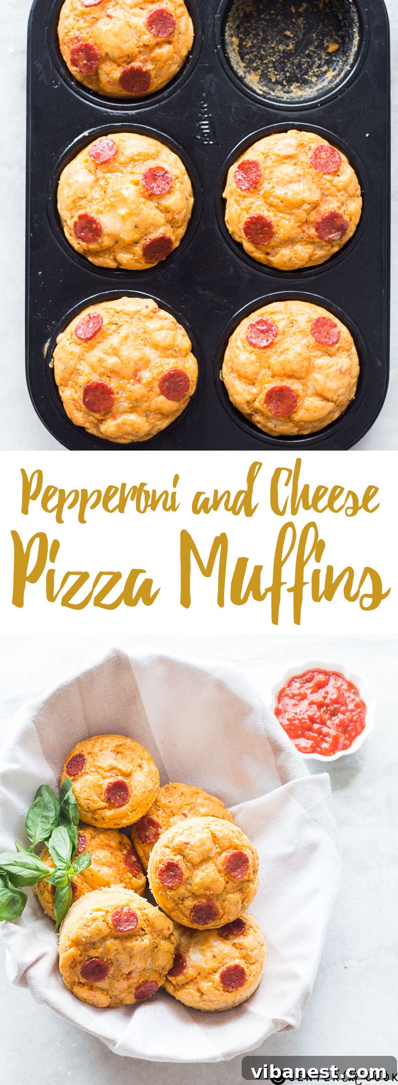 pepperoni-cheese-pizza-muffins-pin.jpg pinterest graphic for pepperoni cheese pizza muffins recipe