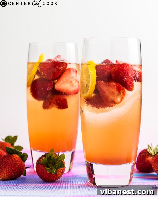 Close-up of fresh strawberries marinating in honey