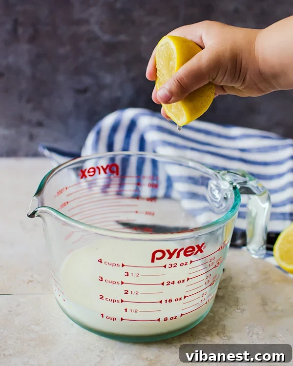 how to make buttermilk 3
