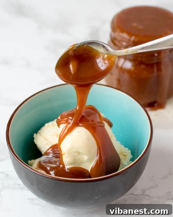 how-to-make-caramel-2.jpg The process of making caramel, showing granulated sugar melting and transforming into a liquid in a saucepan