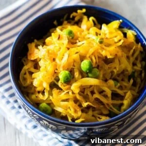 bowl of indian fried cabbage