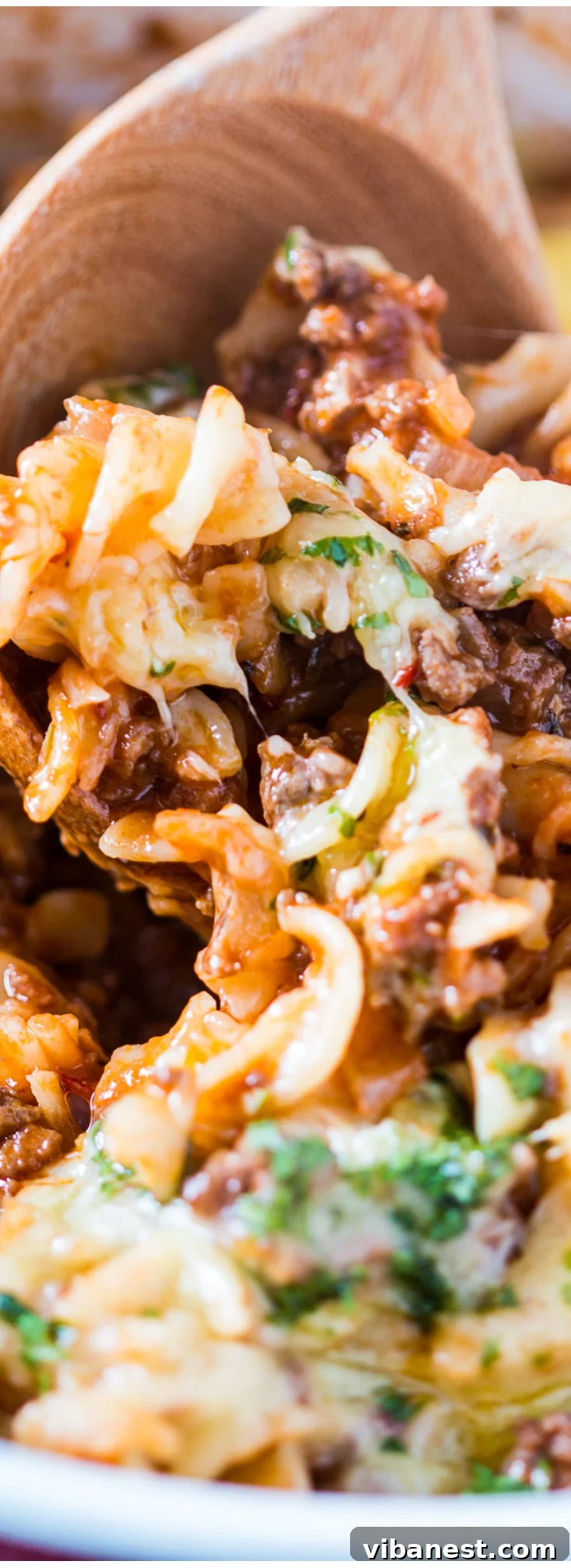 Pin for later: Skillet Cheeseburger Pasta Casserole recipe