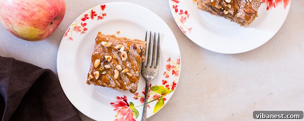 Spiced Applesauce Cake - Easy and Moist Delightful Spiced Applesauce Cake - A One-Bowl Wonder