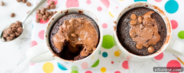 nutella-mug-cake-1.jpg Indulgent Nutella Mug Cake - Quick & Easy Dessert Recipe