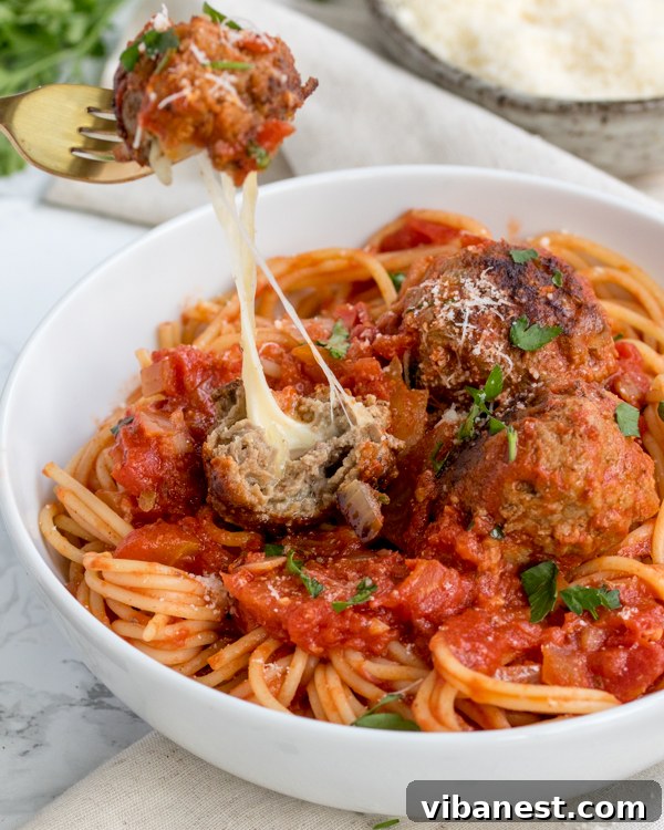 mozzarella-stuffed-meatballs-3.jpg Meatballs ready to be stuffed with mozzarella cheese chunks
