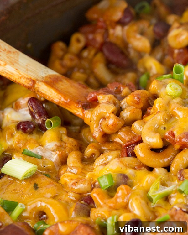 one-pot-spicy-chili-mac-2.jpg Ingredients and spices for a chili mac recipe