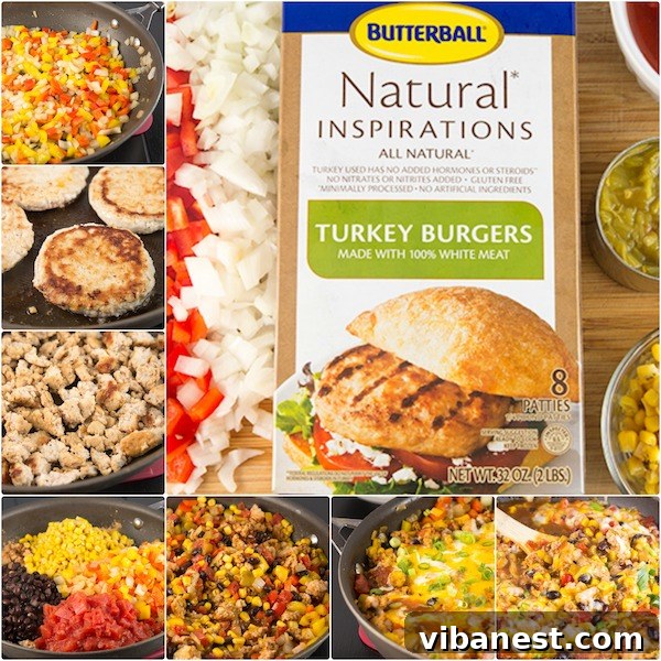 one-pot-cheesy-turkey-taco-skillet-5.jpg one pot cheesy turkey taco skillet 5