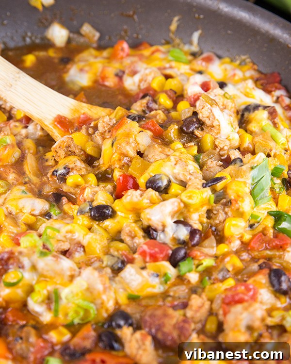one-pot-cheesy-turkey-taco-skillet-4.jpg one pot cheesy turkey taco skillet 4