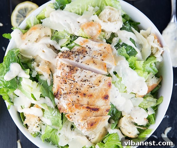 chicken-caesar-salad.jpg Grilled chicken Caesar salad with fresh parmesan