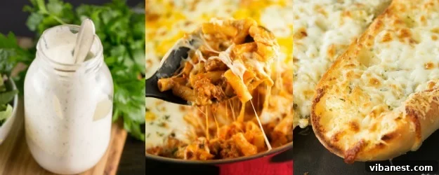 Delicious Skillet Baked Ziti, the centerpiece of our Fall Favorites Dinner Club