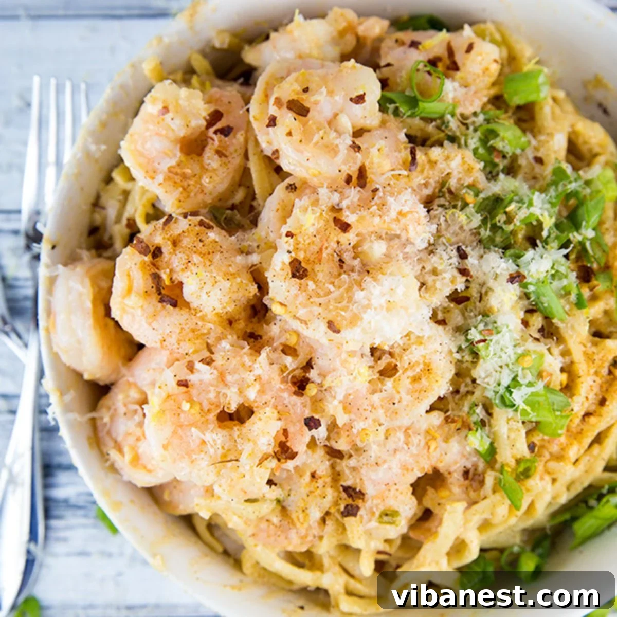Sizzling Cajun Shrimp Pasta 2 creamy cajun shrimp pasta