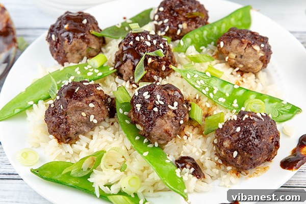 asian glazed meatballs 3