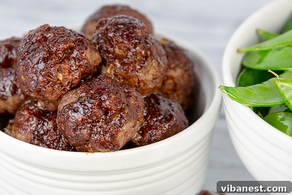 asian glazed meatballs 2
