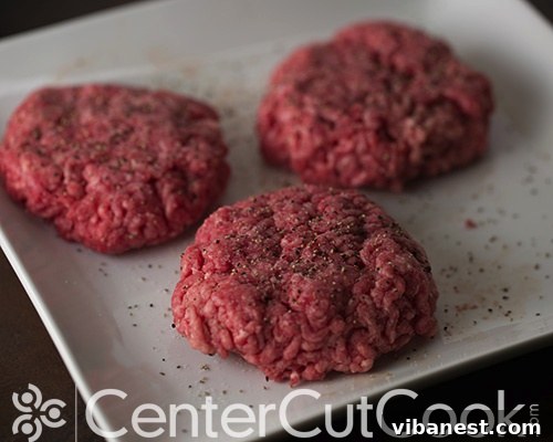 Burgers cooking on a hot grill Grilling Bacon Parmesan Garlic Burgers