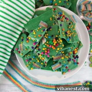 Emerald Leprechaun Bark 3 Lucky Leprechaun Bark for St. Patrick's Day