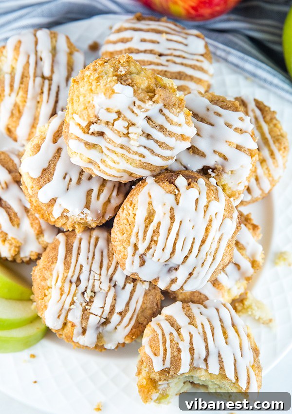 apple-cinnamon-streusel-muffins-4.jpg Delicious Apple Cinnamon Streusel Muffins, freshly baked and ready to eat.