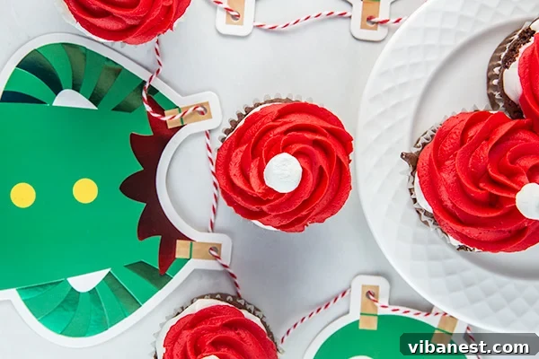 Elf-on-the-Shelf-Cupcakes-Unfrosted Plate of freshly baked Elf on the Shelf cupcakes, ready for frosting and decoration.