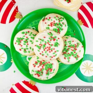 Soft and festive Lofthouse sugar cookies, perfect for Christmas.