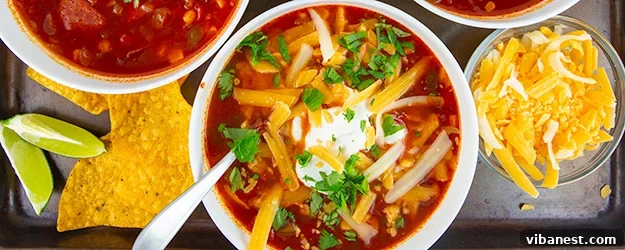 easy instant pot taco soup 1