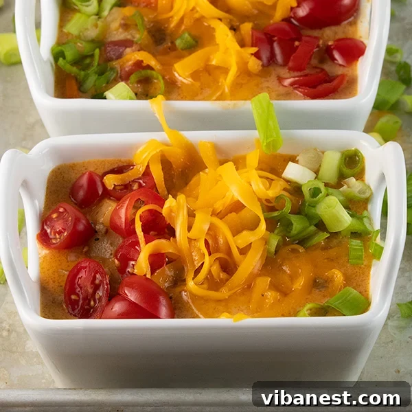 instant pot cheeseburger chowder 6