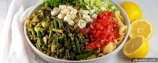roasted-vegetable-pasta-salad-1.jpg Vibrant Roasted Vegetable Pasta Salad, perfect for summer gatherings
