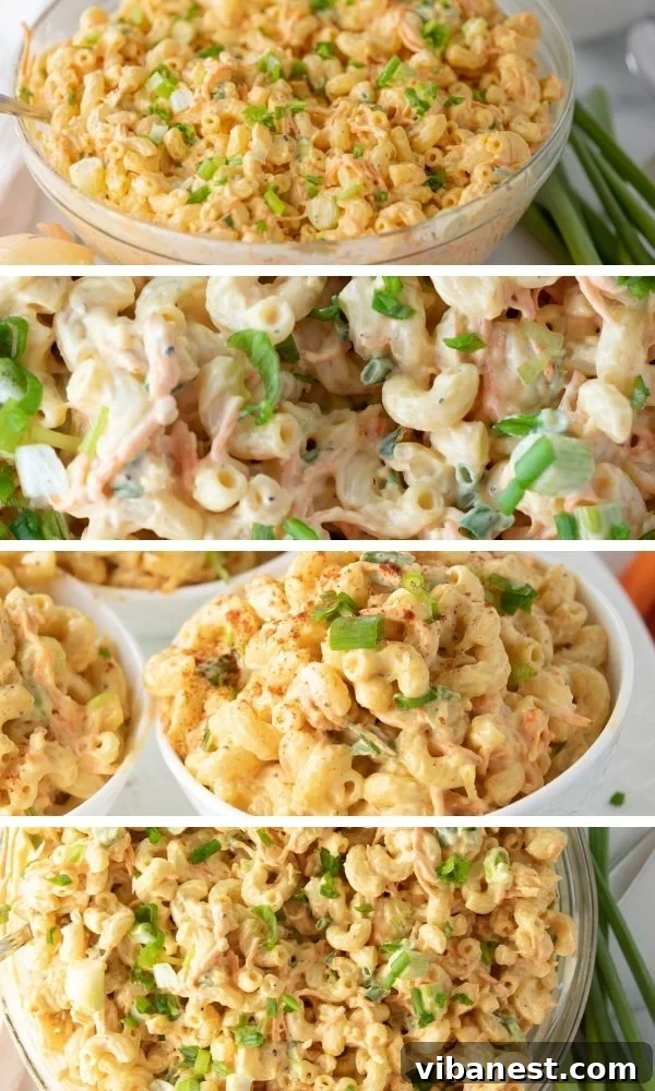 hawaiian-macaroni-salad-5.jpg Close-up of creamy Hawaiian Macaroni Salad