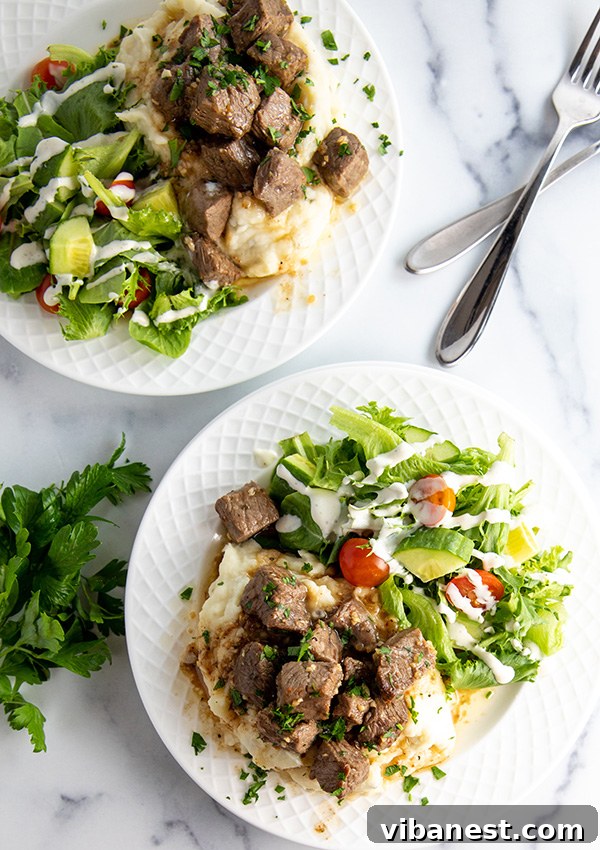 air-fryer-steak-bites-garlic-butter-3.jpg air fryer steak bites garlic butter 3