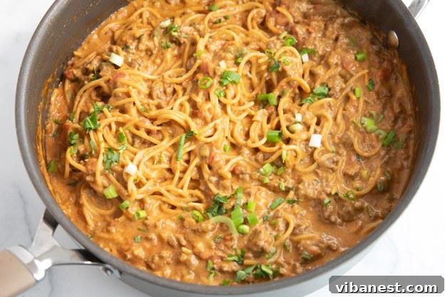 one-pot-taco-spaghetti-2.jpg one pot taco spaghetti served in a bowl