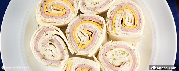 ham and cheese pinweels.jpg Ham and cheese pinweels