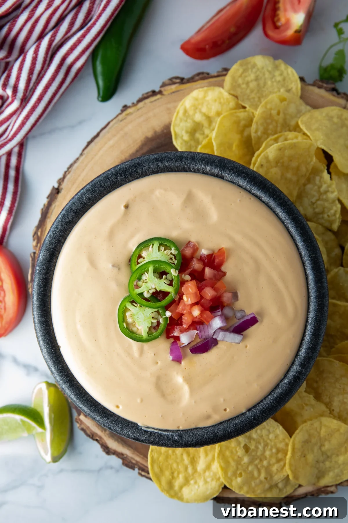 Velvety Cottage Cheese Queso 2 cottage cheese queso
