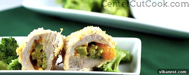 Delicious Broccoli and Cheese Stuffed Chicken, a healthier homemade alternative to frozen meals