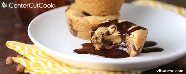 Irresistible Chocolate Chip Lava Cookies with molten fudge filling