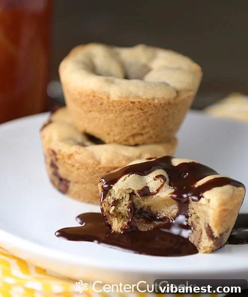 chocolate chip lava cookies 7.jpg Individual chocolate chip lava cookie cooling on a wire rack