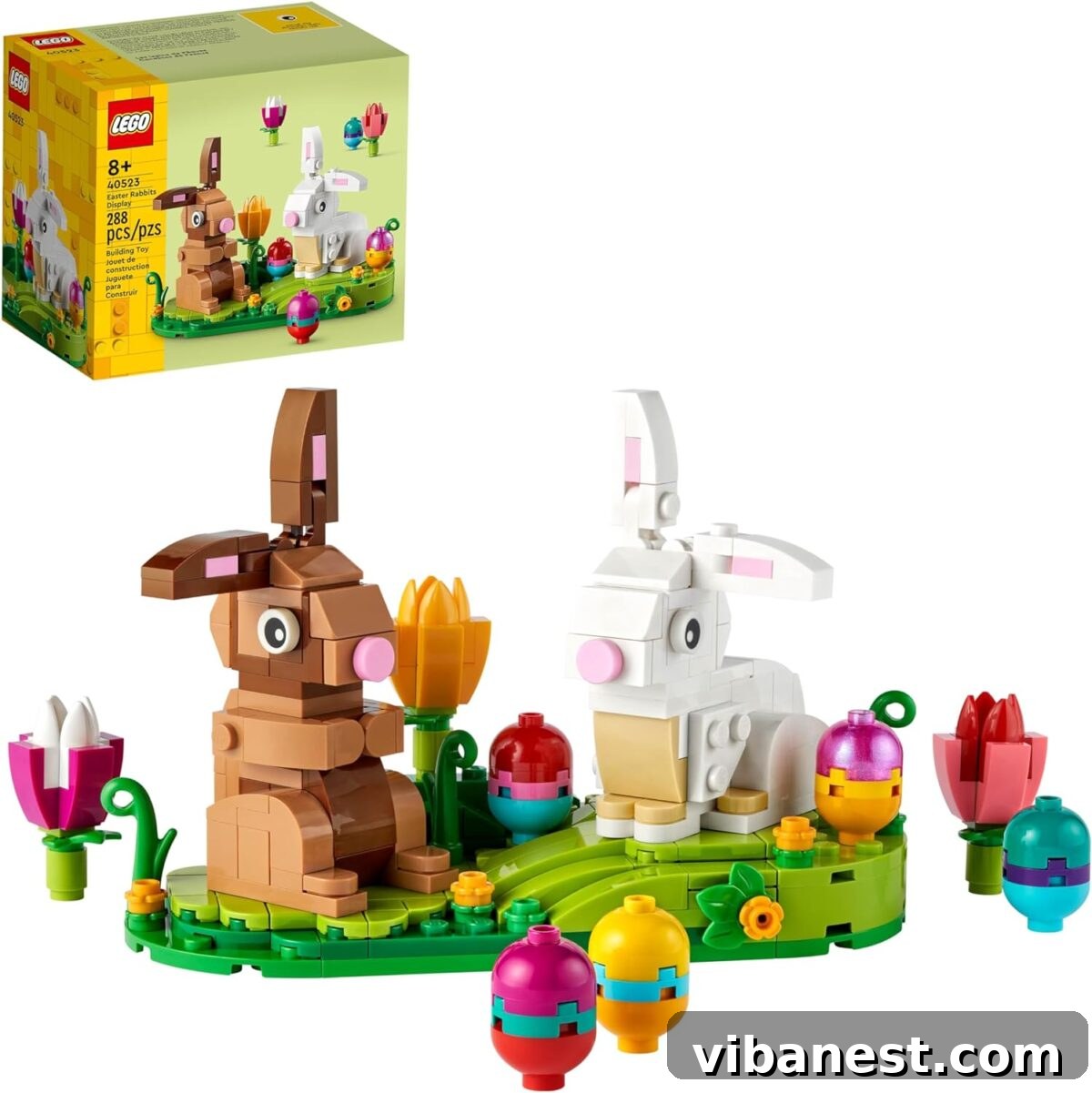 Friday's Five Picks: March 8, 2024 6 lego easter rabbits display