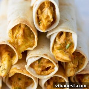 air fryer chicken taquitos