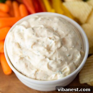 creamy garlic dip