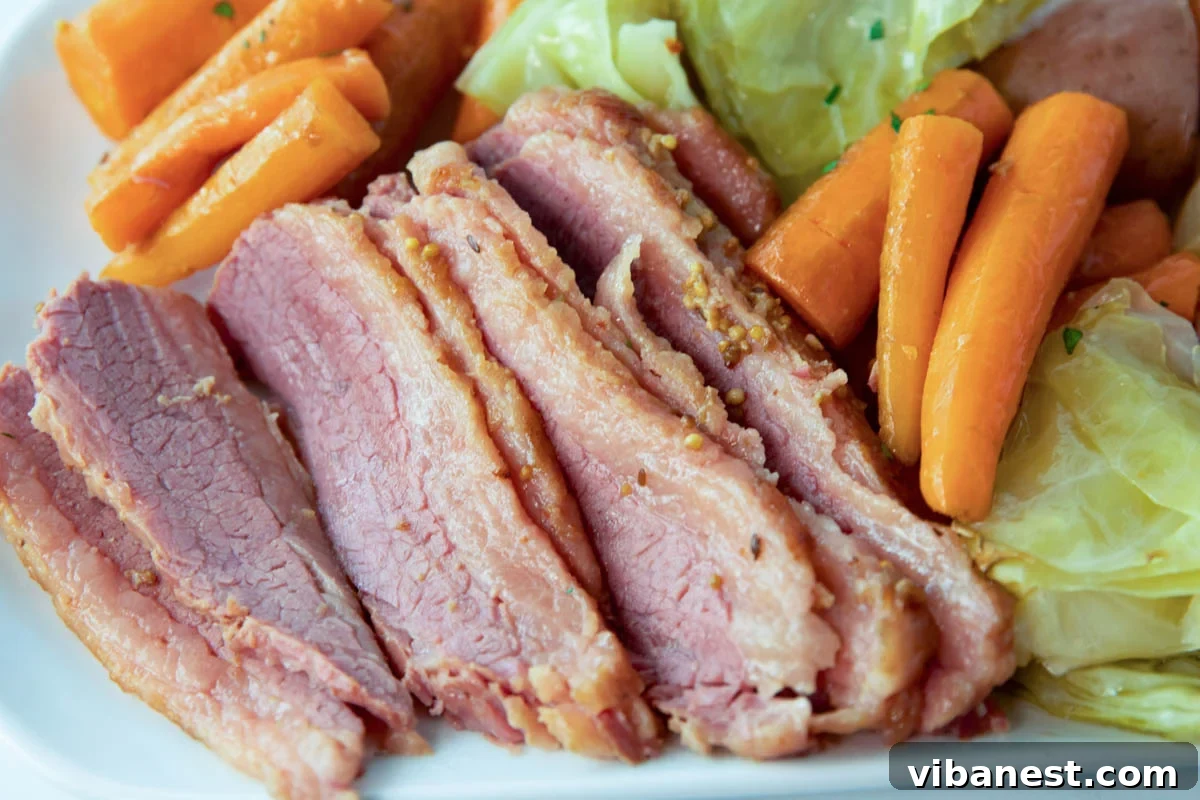 One-Pan Corned Beef and Cabbage Bake 6 corned beef with carrots and cabbage