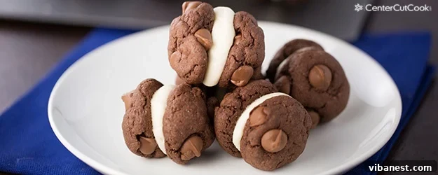 Delicious Devil's Food Cake Mix Cookies, a perfect fall treat