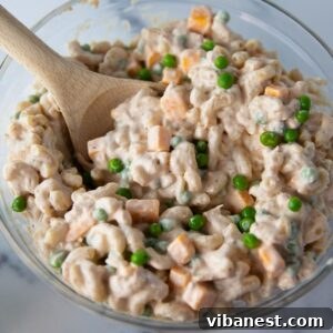 Quick Creamy Tuna Macaroni Salad 9 cold tuna macaroni salad