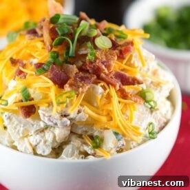 Sides That Make Your Ribs Sing 13 loaded baked potato salad