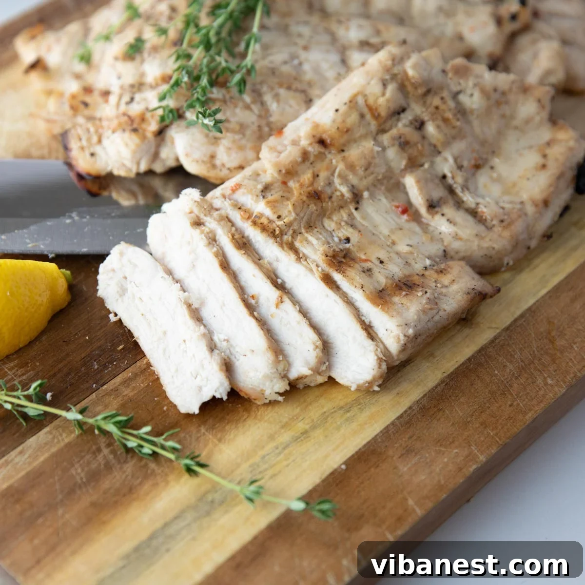 Effortlessly Delicious Thin Chicken Breasts 2 Delicious and easy thin sliced chicken breasts recipe, perfectly cooked for a quick meal