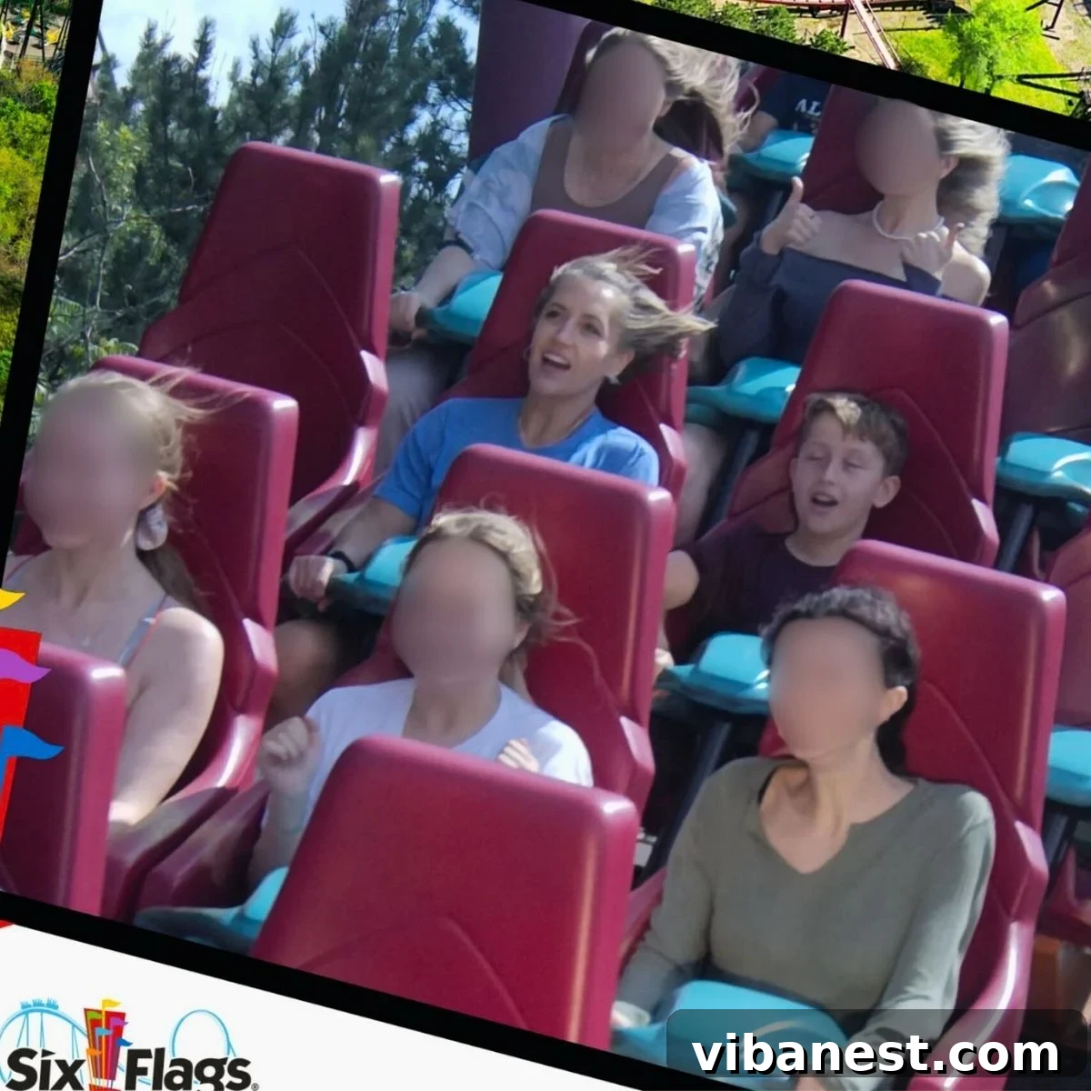 The September 6th Friday Five 2 Six Flags Great America raging bull roller coaster