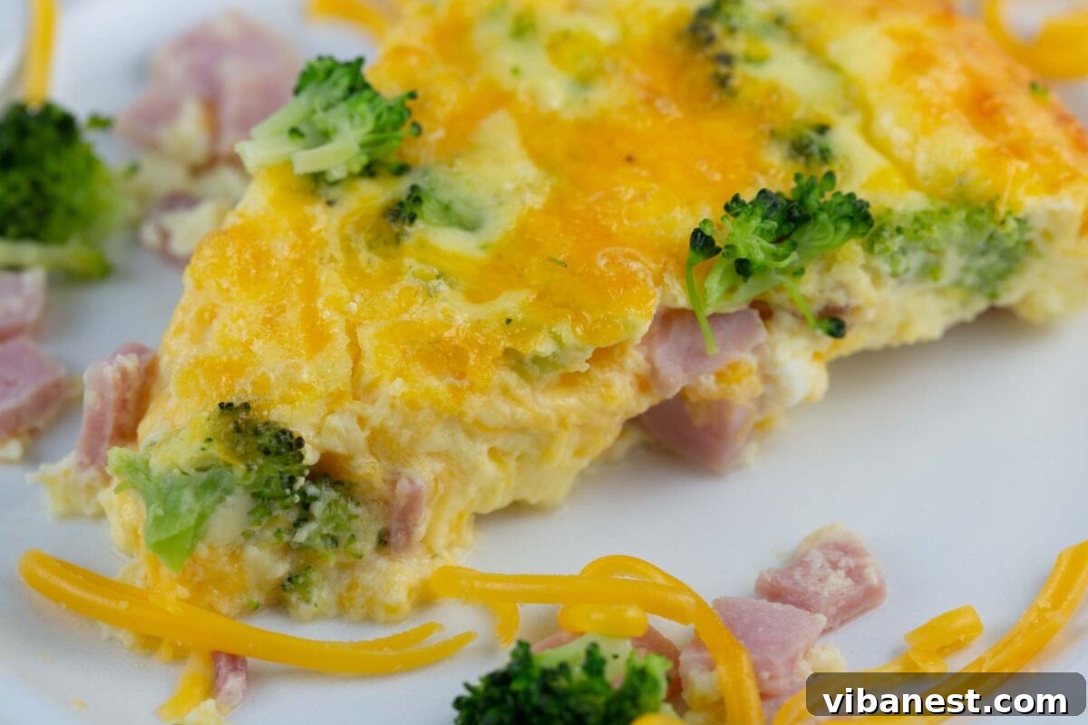 Pratik Hamursuz Kiş 4 Freshly baked easy crustless quiche, golden brown and ready to cool.