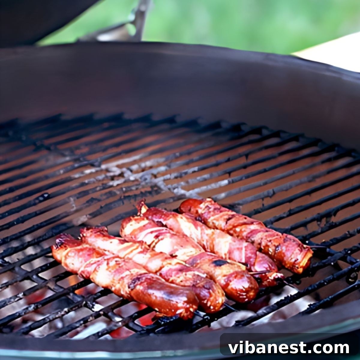 The Bacon Blanket Dog 2 how to grill bacon wrapped hot dogs