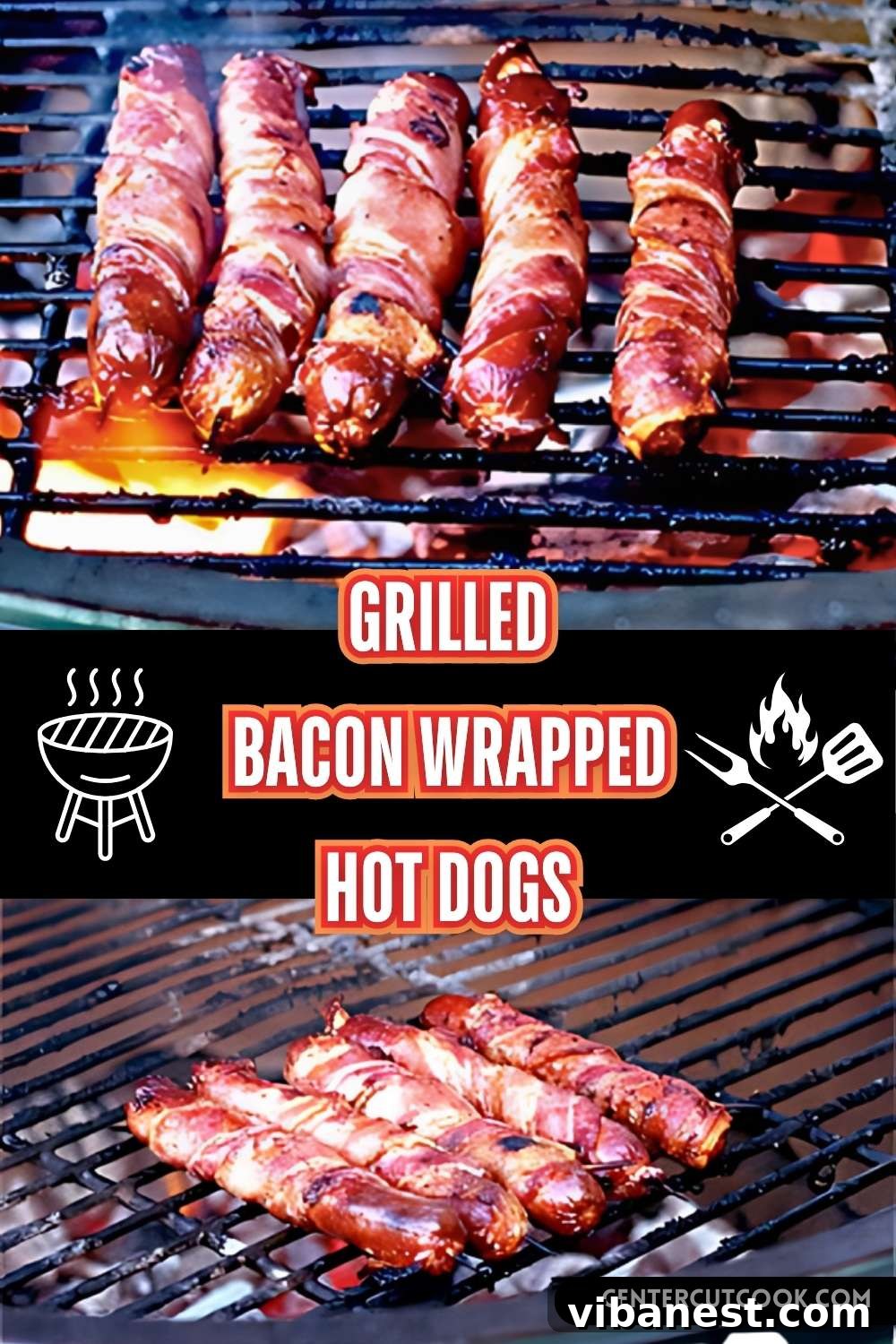 The Bacon Blanket Dog 4 bacon wrapped hot dogs stovetop