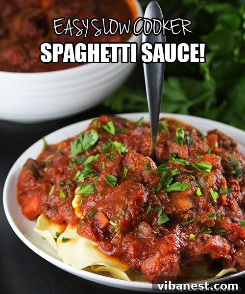 Spaghetti Sauce Versatility Versatile Slow Cooker Spaghetti Sauce with or without meat
