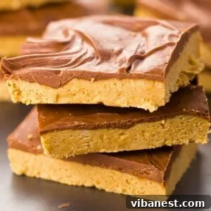 Homestyle Peanut Butter Bars 4 Authentic no-bake lunch lady peanut butter bars recipe